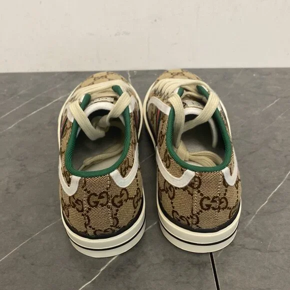 Gucci Brown and Green Sneakers - Picture 2 of 4